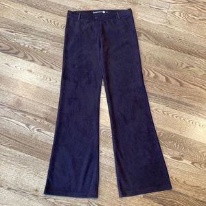 Betabrand classic yoga dress pant brown faux suede W0104-CPS Flare bell bottom